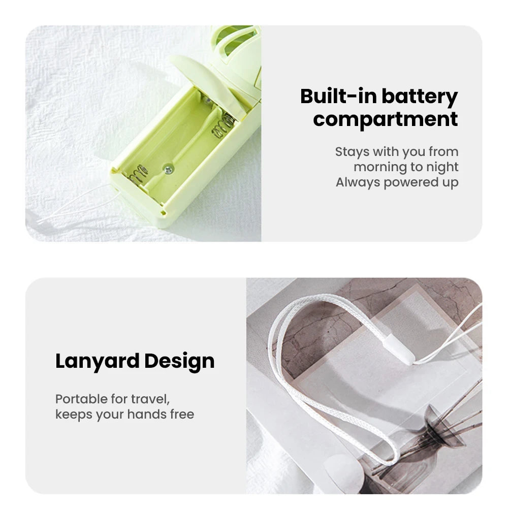 Portable Mini Desktop Fan
