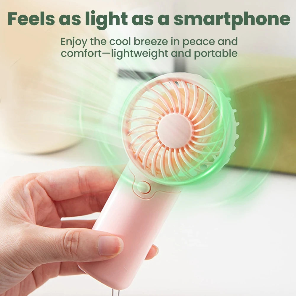 Portable Mini Desktop Fan