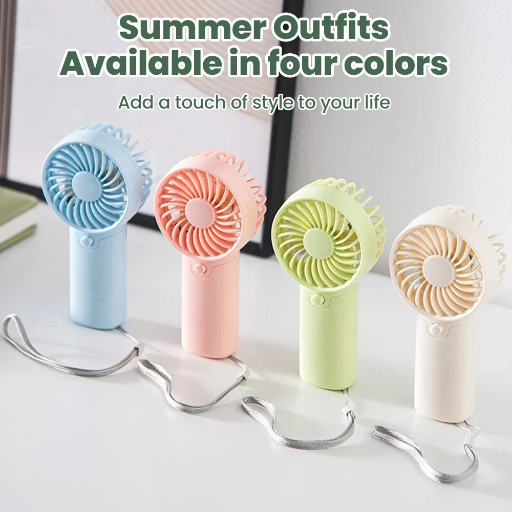 Portable Mini Desktop Fan