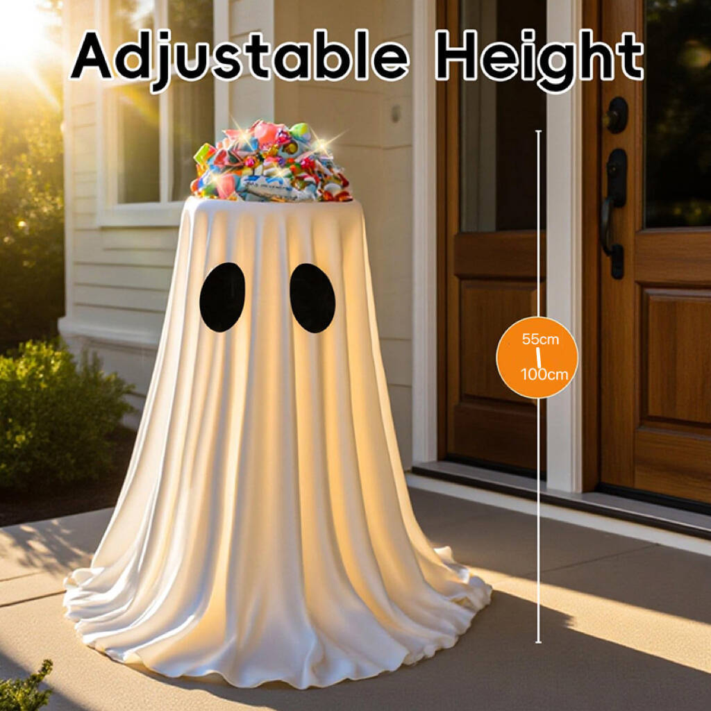 Halloween Ghost Candy Bowl Decoration