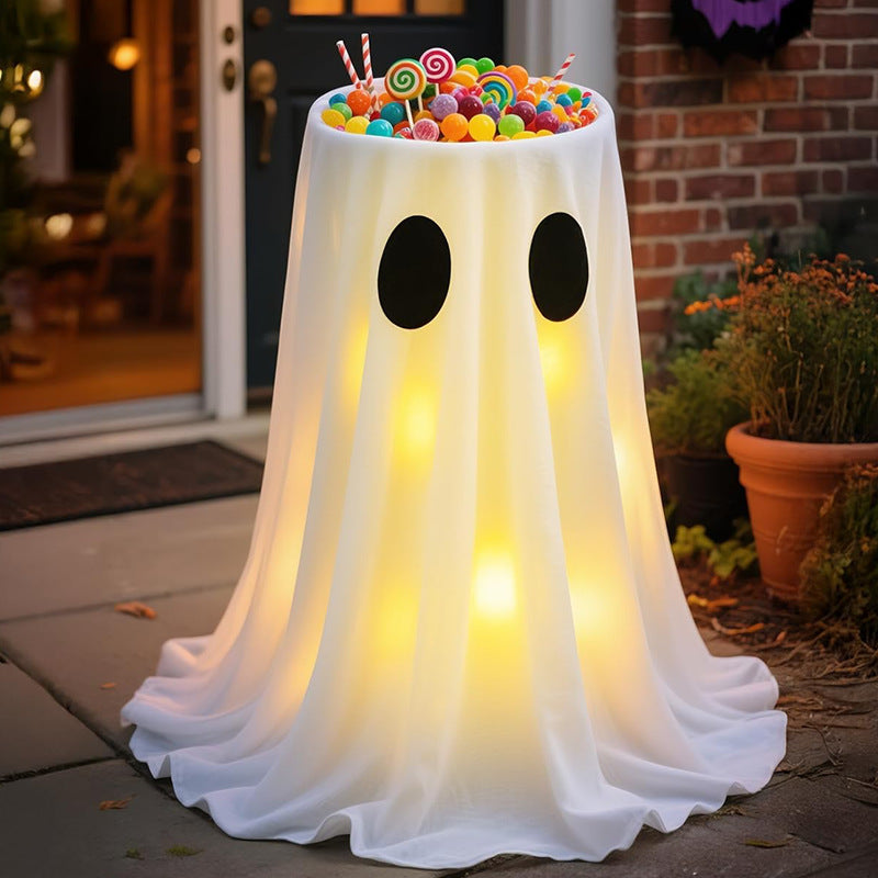 Halloween Ghost Candy Bowl Decoration