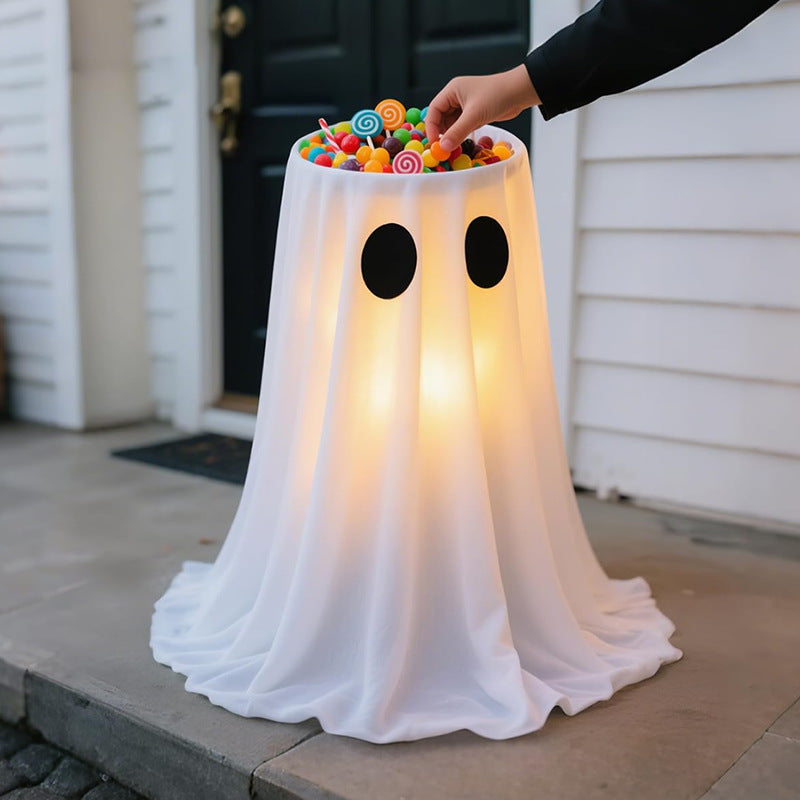 Halloween Ghost Candy Bowl Decoration